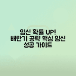 배란기 계산과 증상으로 임신 확률 높이는 방법