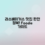 라스베이거스 현지 맛집 탐방 가이드