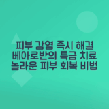 베아로반 연고 성분과 효능으로 피부 감염 효과적으로 치료하기