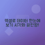 엑셀 조건부 서식 활용으로 데이터 시각화 극대화하는 방법