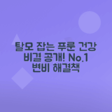 푸룬의 건강 효과로 탈모, 변비 예방하기