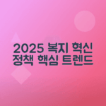 2025년 복지 정책 변화와 전망 분석